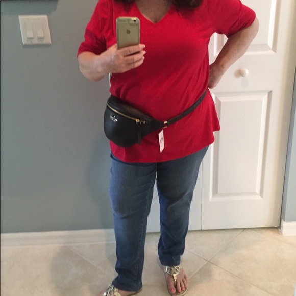 Kate Spade Jackson Belt Bag in Black Leather, New. - Picture 7 of 8